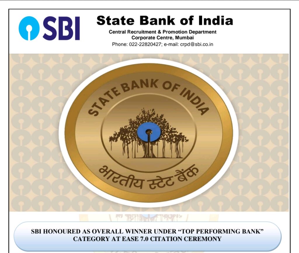 SBI Junior associate Clerk Vacancy 2025